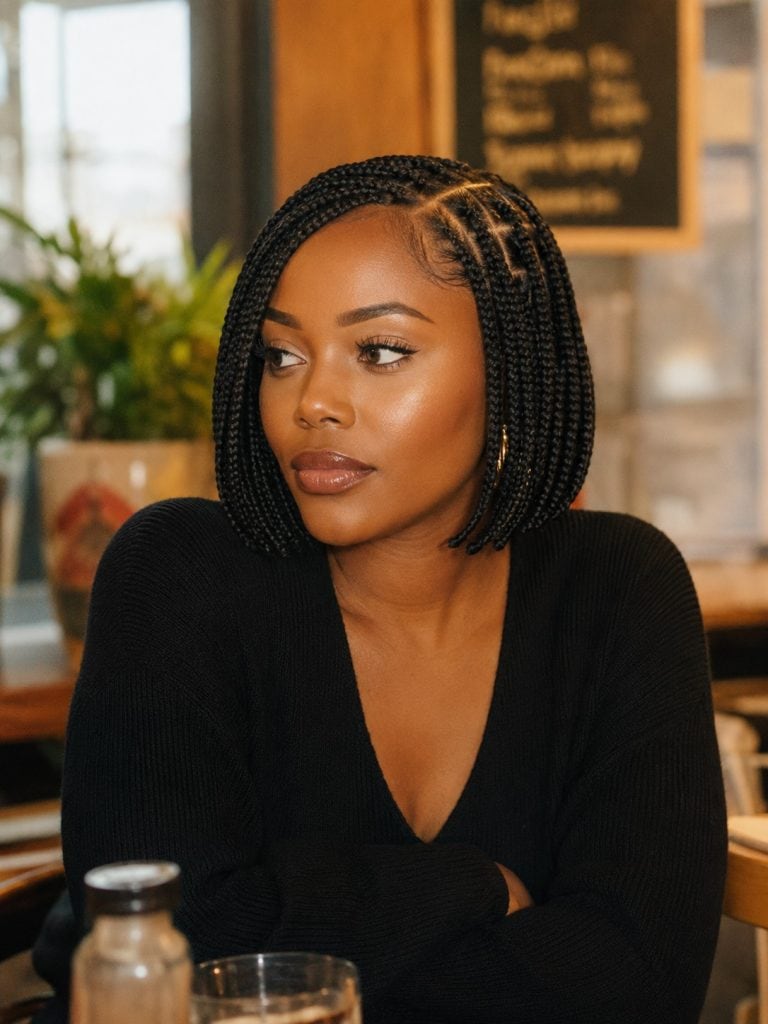 Box Braid Bob