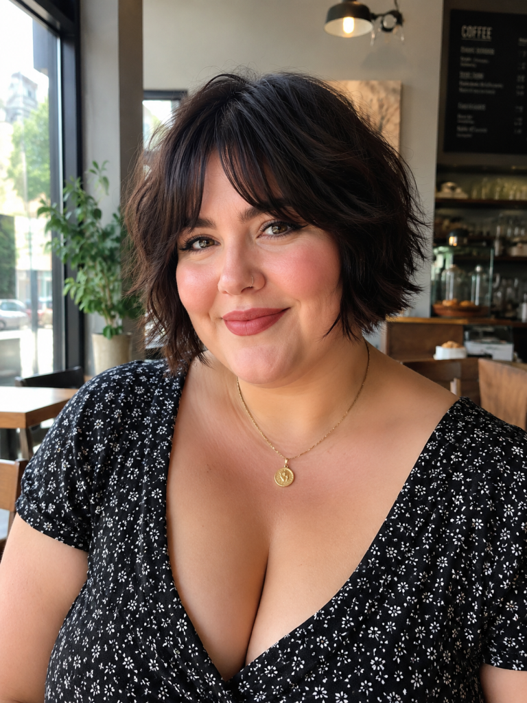 22 Stunning Layered Bob Hairstyles for Plus-Size Women