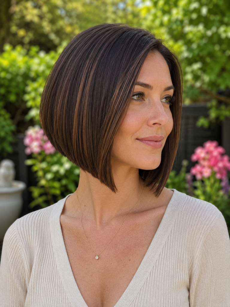 Angled Bob Haircuts