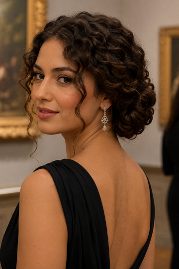 Formal Hairstyles for Long Curly Hair