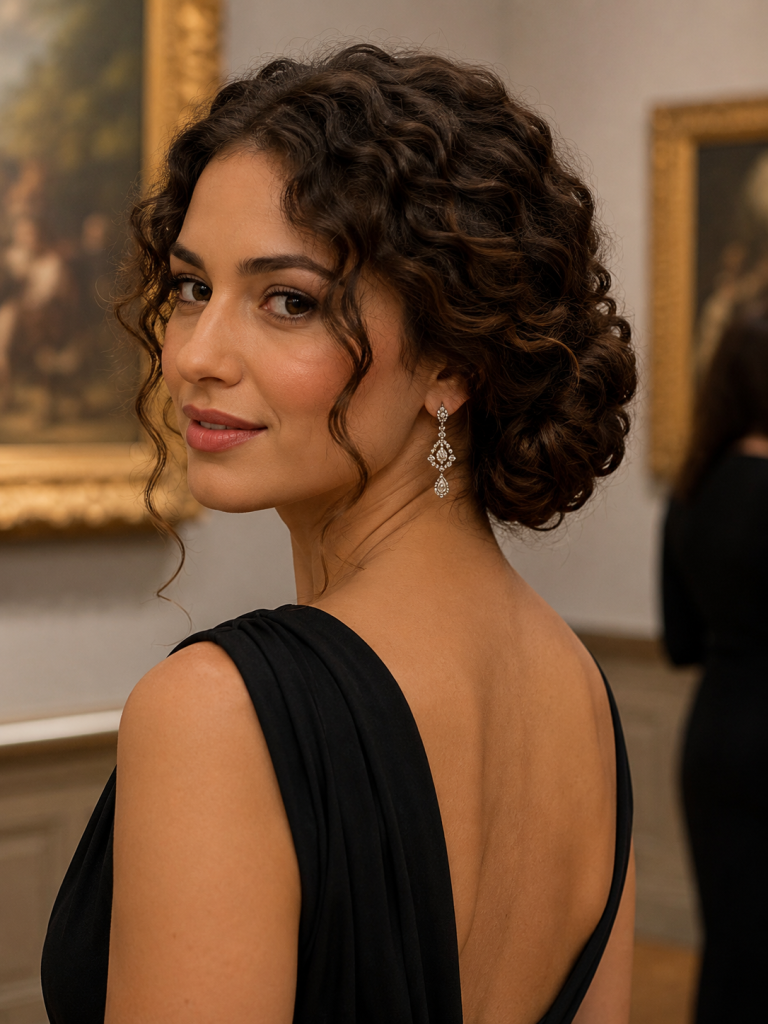 Formal Hairstyles for Long Curly Hair