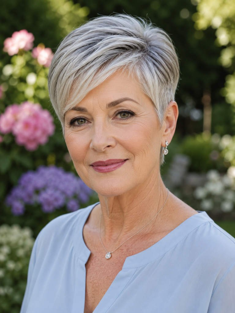 Short Hairstyles for Older Women