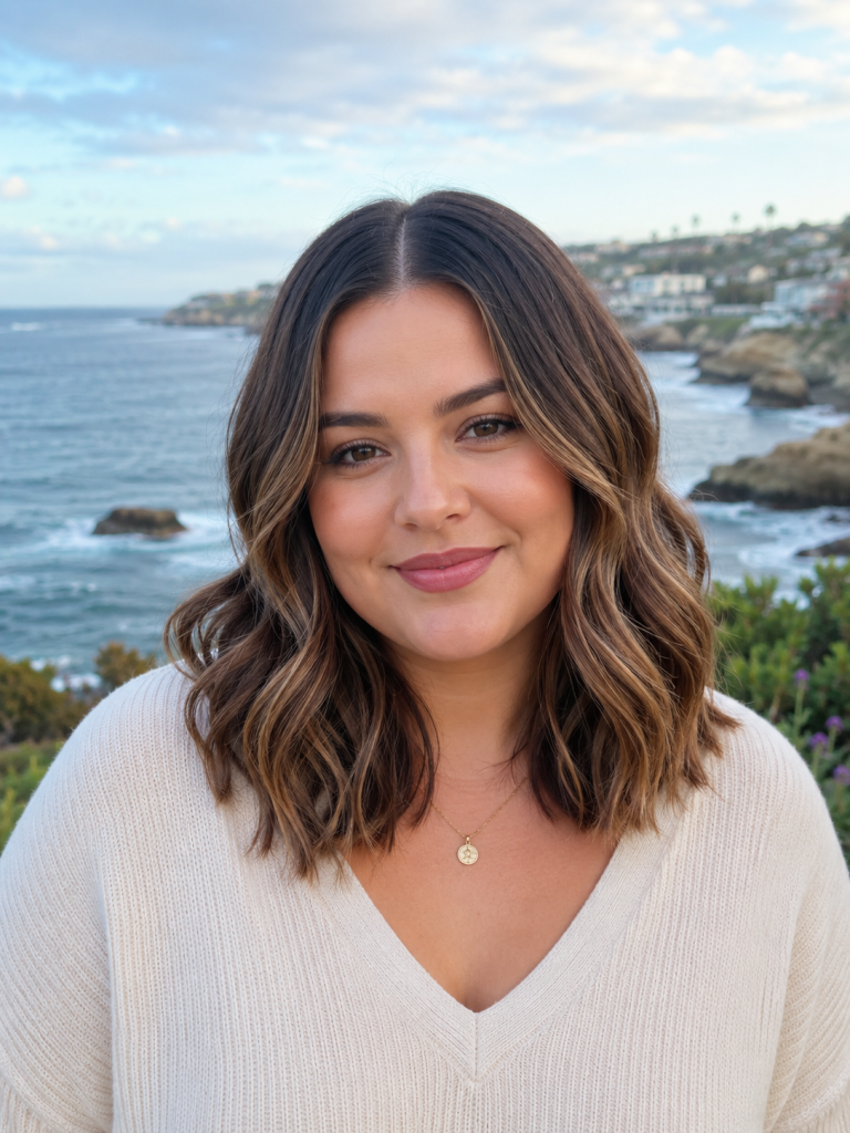Hairstyles for Round Faces