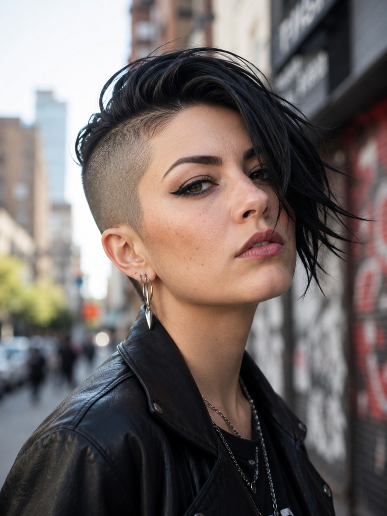 Edgy Short Hairstyles for Women