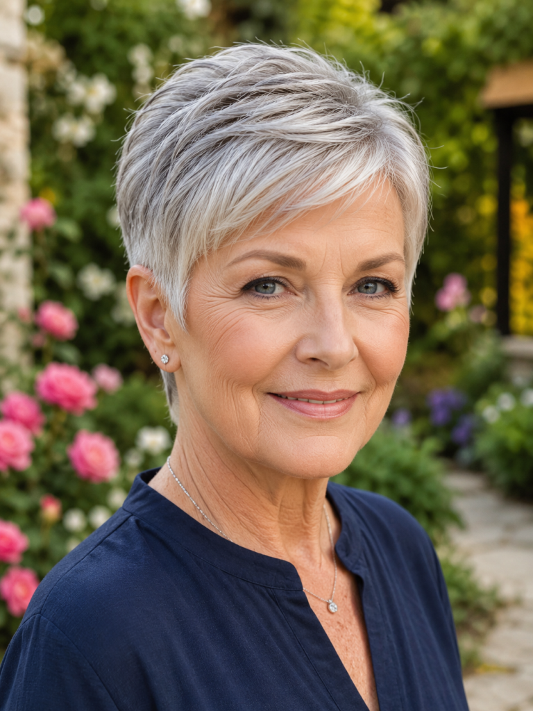 Short Hairstyles for Women Over 60