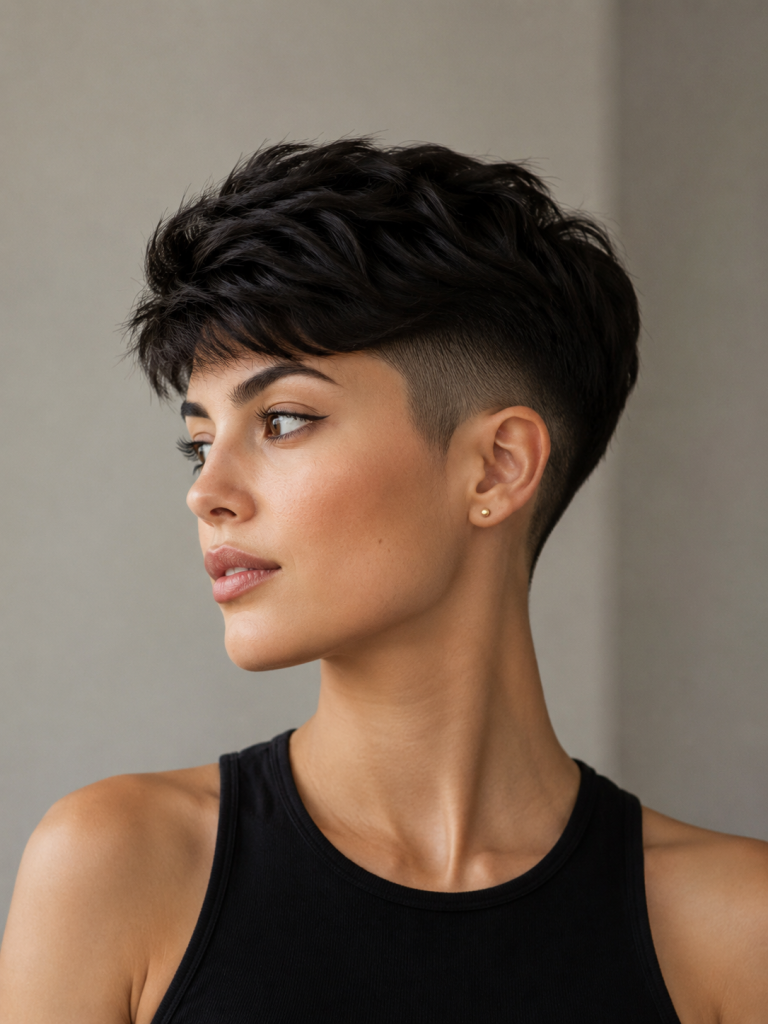 Short Pixie Haircuts for Thick Hair