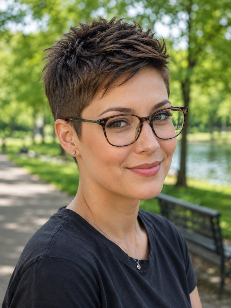 short-pixie-haircuts-for-women-with-glasses
