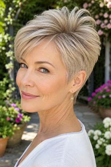 Short Pixie Haircuts for Thin Fine Hair