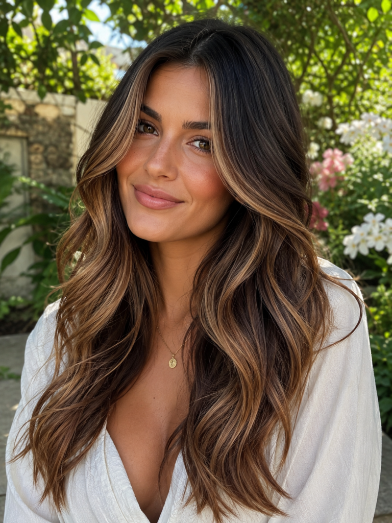 Summer Highlights for Brown Hair