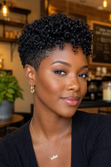 Pixie Cuts for Black Women