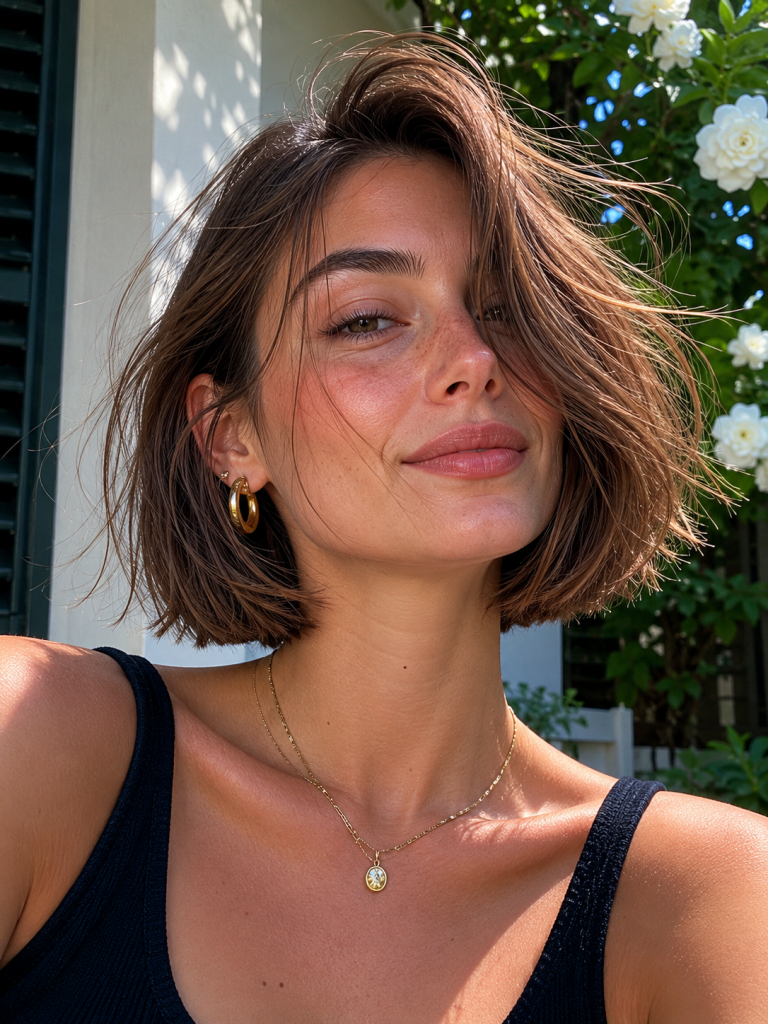 French Bob Hairstyles for Thin Hair