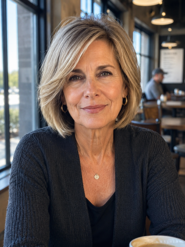 Medium-Length Hairstyles for Women Over 50