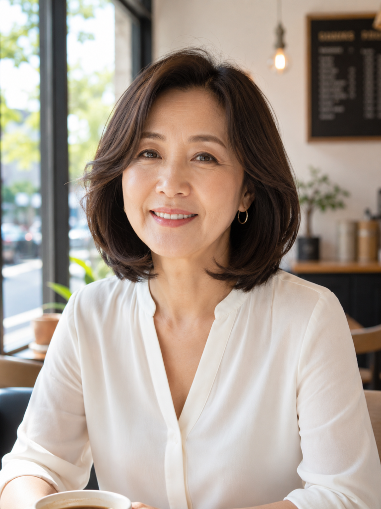 Medium-Length Hairstyles for Older Women