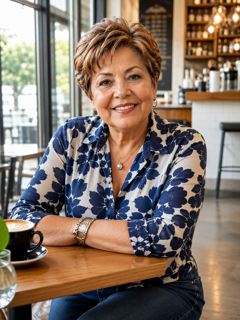 Layered Hairstyles for Older Women