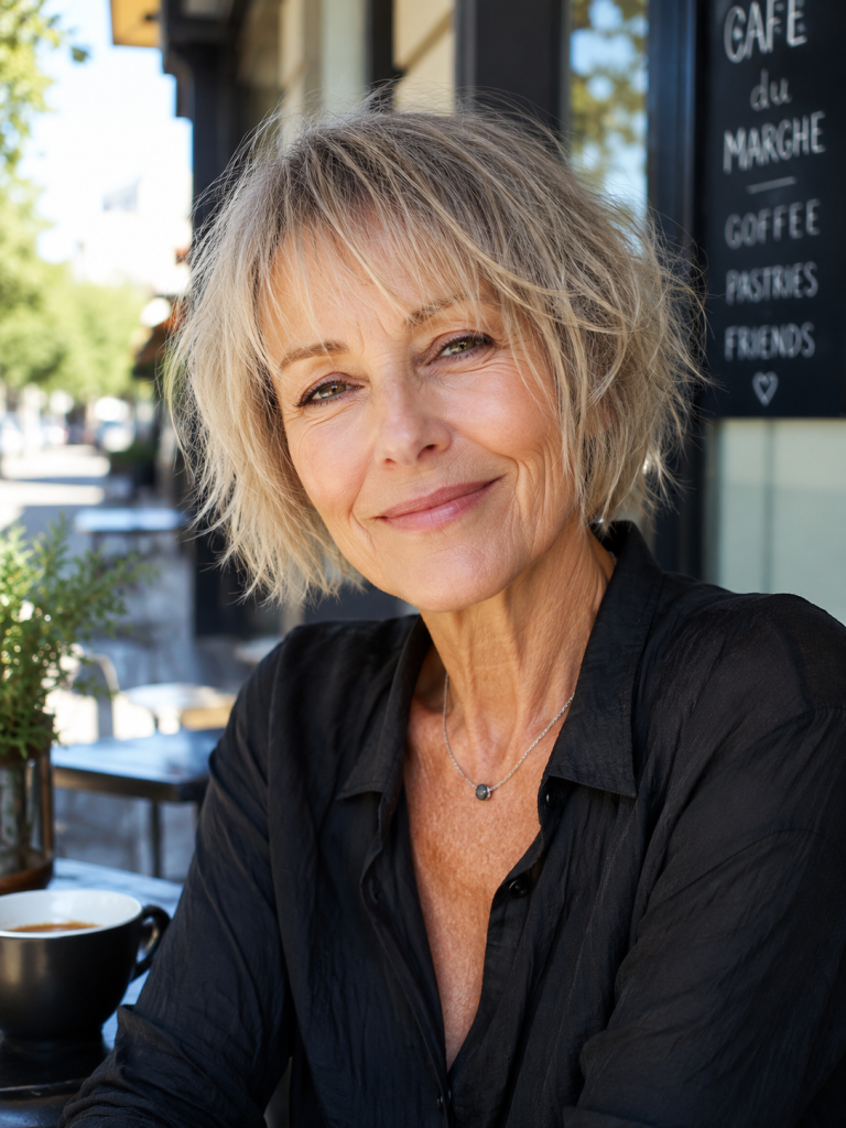 Volumizing Haircuts for Thin Hair Over 60