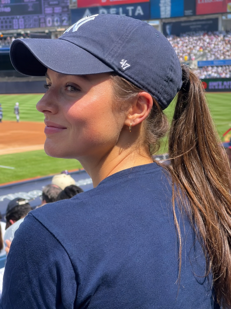 Cute Baseball Game Hairstyles