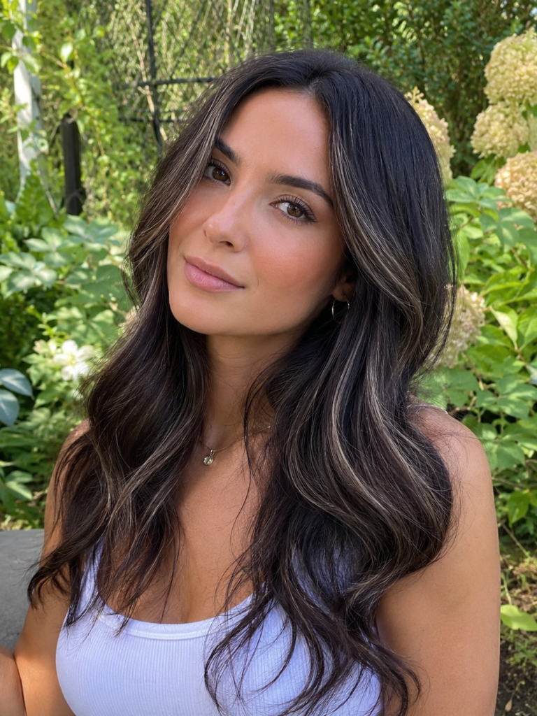 Ashy Babylights for Dark Hair
