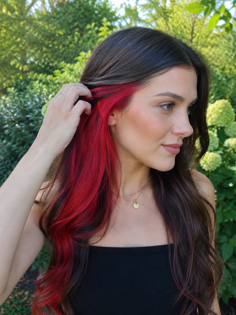 Peekaboo Hair Dye Ideas