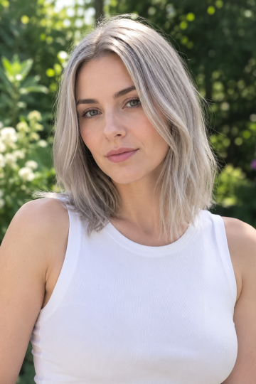 Ash Blonde Hair Color Ideas