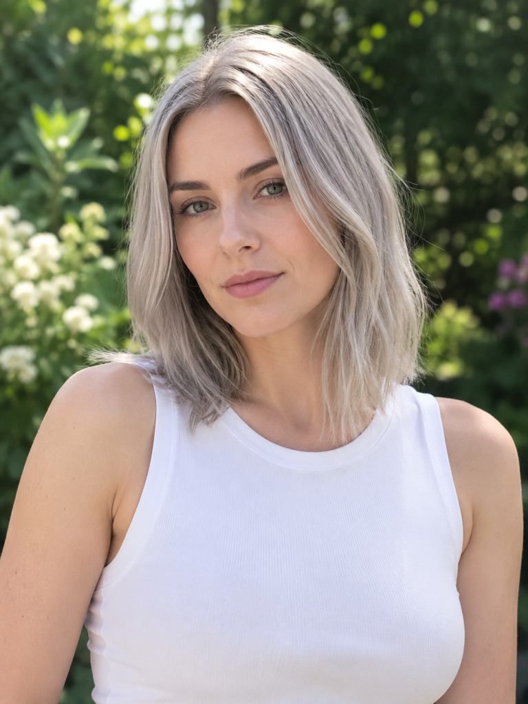 Ash Blonde Hair Color Ideas