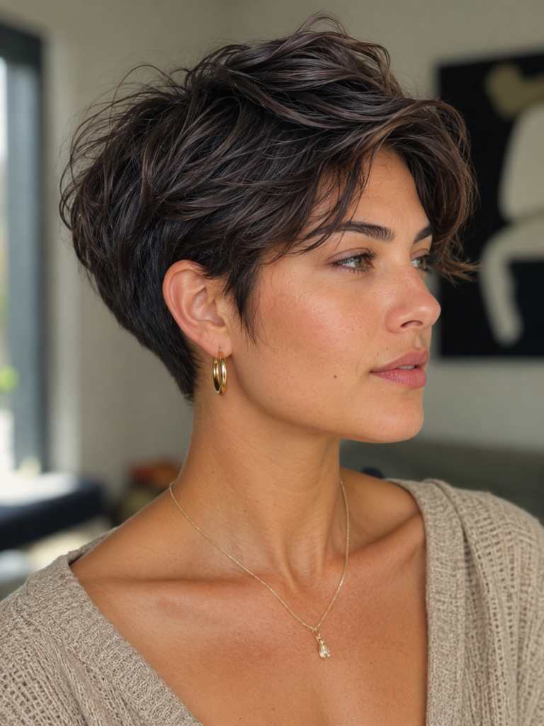 24 Short Hairstyles That Tame Thick Hair Without Losing Shape