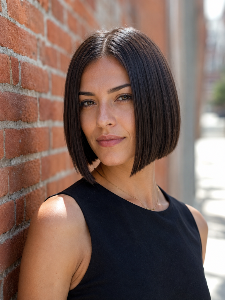20 Short Hairstyles That Show Off Straight Hair's Precision