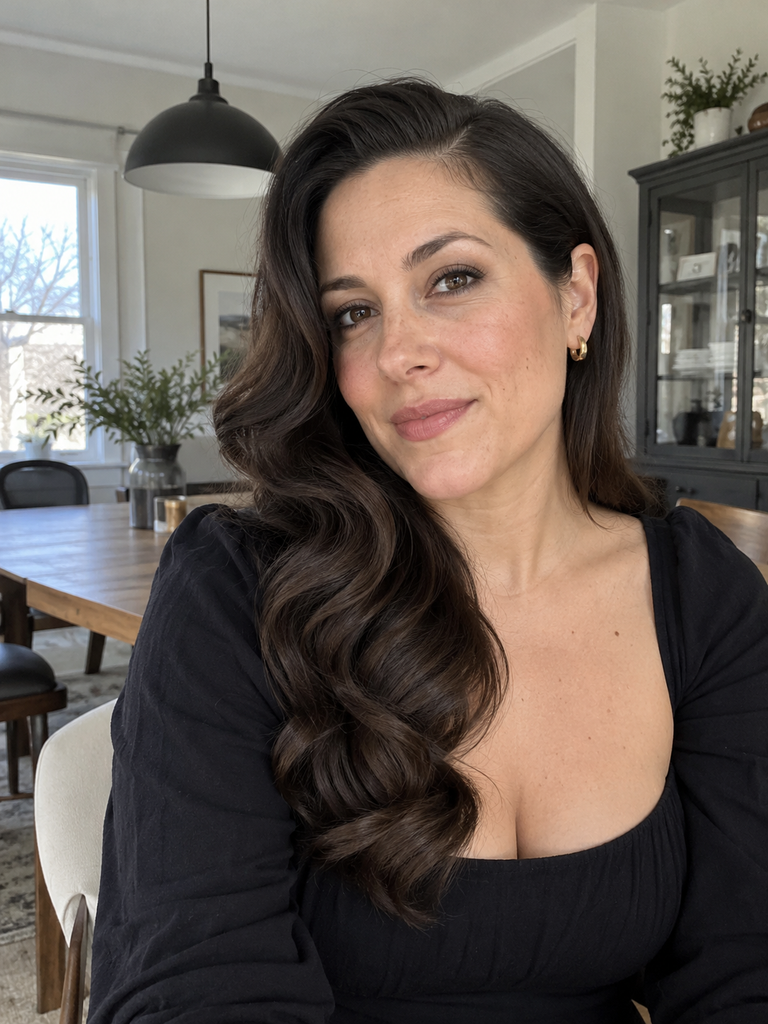 Old-Hollywood Side-Part Waves