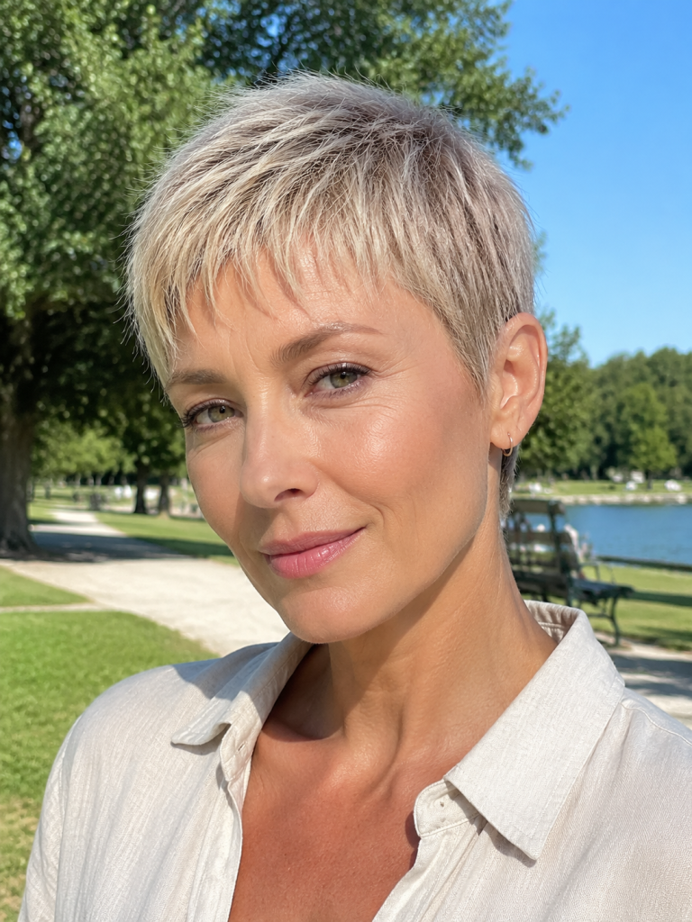 Pixie with Wispy Bangs